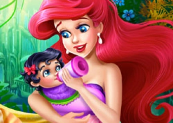 Mermaid Baby Feeding