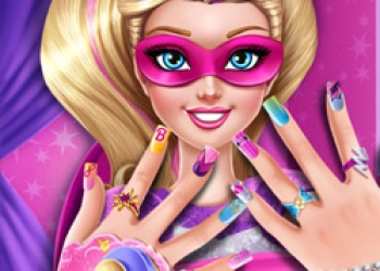 Superhero Doll Manicure